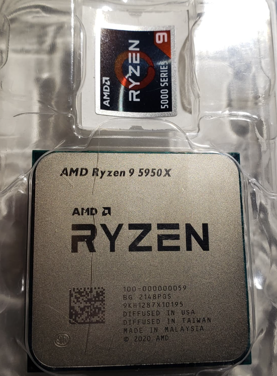 AMD Ryzen 9 5950X Processor (3.4 GHz, 16 Cores, Socket AM4) for