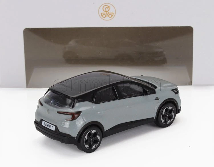 MODELLINO AUTO STATICO NOREV RENAULT CAPTUR 2024 GRIGIO NERO SCALA 1:64 - Immagine 2 di 4