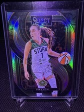 2025 Panini Select WNBA Nika Muhl Silver Prizm Premier Level Seattle Storm