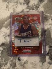 2014-15 PANINI PRIZM TJ WARREN #99 RC ROOKIE AUTO #82/149 PULSAR PHOENIX SUNS