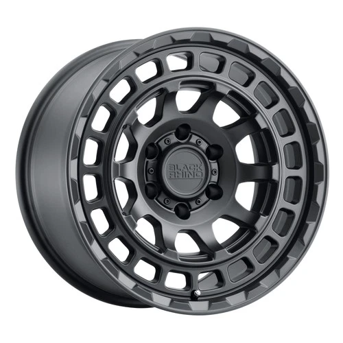 One 20x9.5 Black Rhino Chamber 6x5.5/6x139.7 -18 Matte Black Wheel Rim 112.1