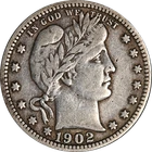 1902-S Barber Quarter