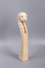 Hand-Carved Maple 4/4 Violin Neck fretboart Violin Parts/Accessories Yinfente