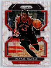 2021-22 Panini Prizm Pascal Siakam Silver Wave Prizm Toronto Raptors #174