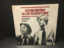 All The President  s Men Laserdisc - Robert Redford Laser Disc