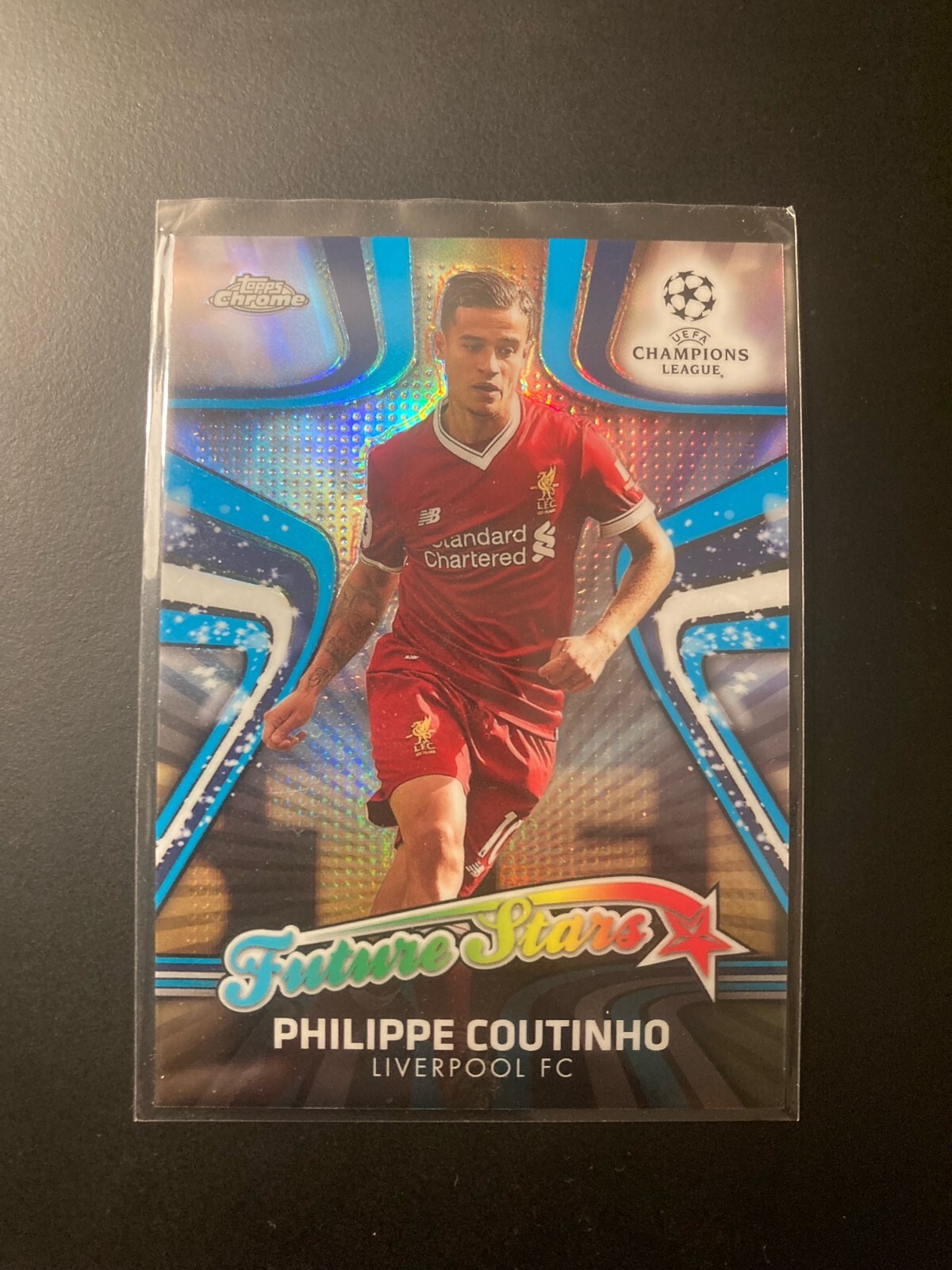 2017-18 Topps Chrome UEFA Champions League Philippe Coutinho Future Stars #FS-PC