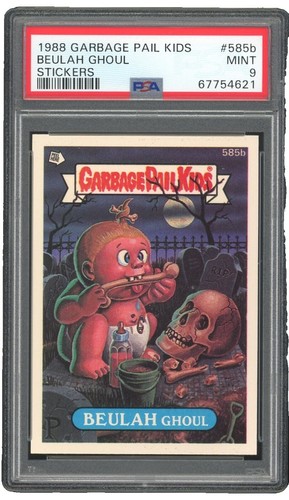 GPK Card Dead Ted 1985 Topps Garbage Pail Kids Series 1 #5a