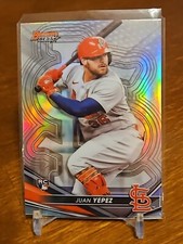 2022 Bowman's Best Baseball Juan Yepez #15 Base Refractor RC Rookie Cardinals