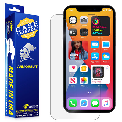 ArmorSuit MilitaryShield Apple iPhone 12 Pro Max (6.7) HD Screen Protector USA