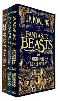 Fantastic Beasts  Harry Potter  Cursed Child 3 Book Set by JK. Rowling Paperback