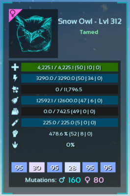 ARK Survival Ascended &ndash; PvE &ndash; Rock Drake Con Statistiche Top (1127M) &ndash; Nuovo, Stampato