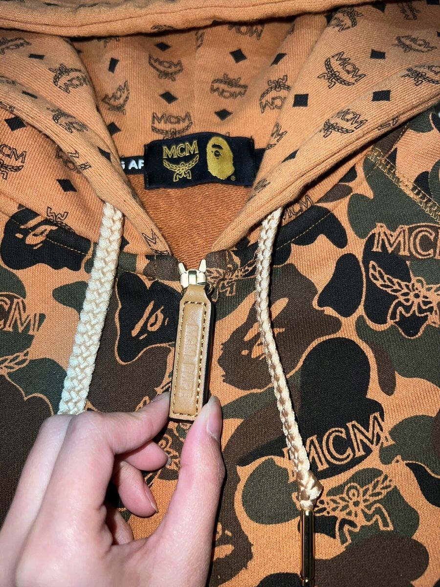 Bape x McM Jacket Zip Hoodie | eBay Bape x McM Jacket Zip Hoodie | eBay