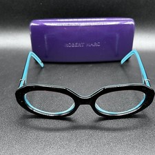 Robert Marc 588-83 Sunglasses Frame Brown Turquoise Hand Made France Used