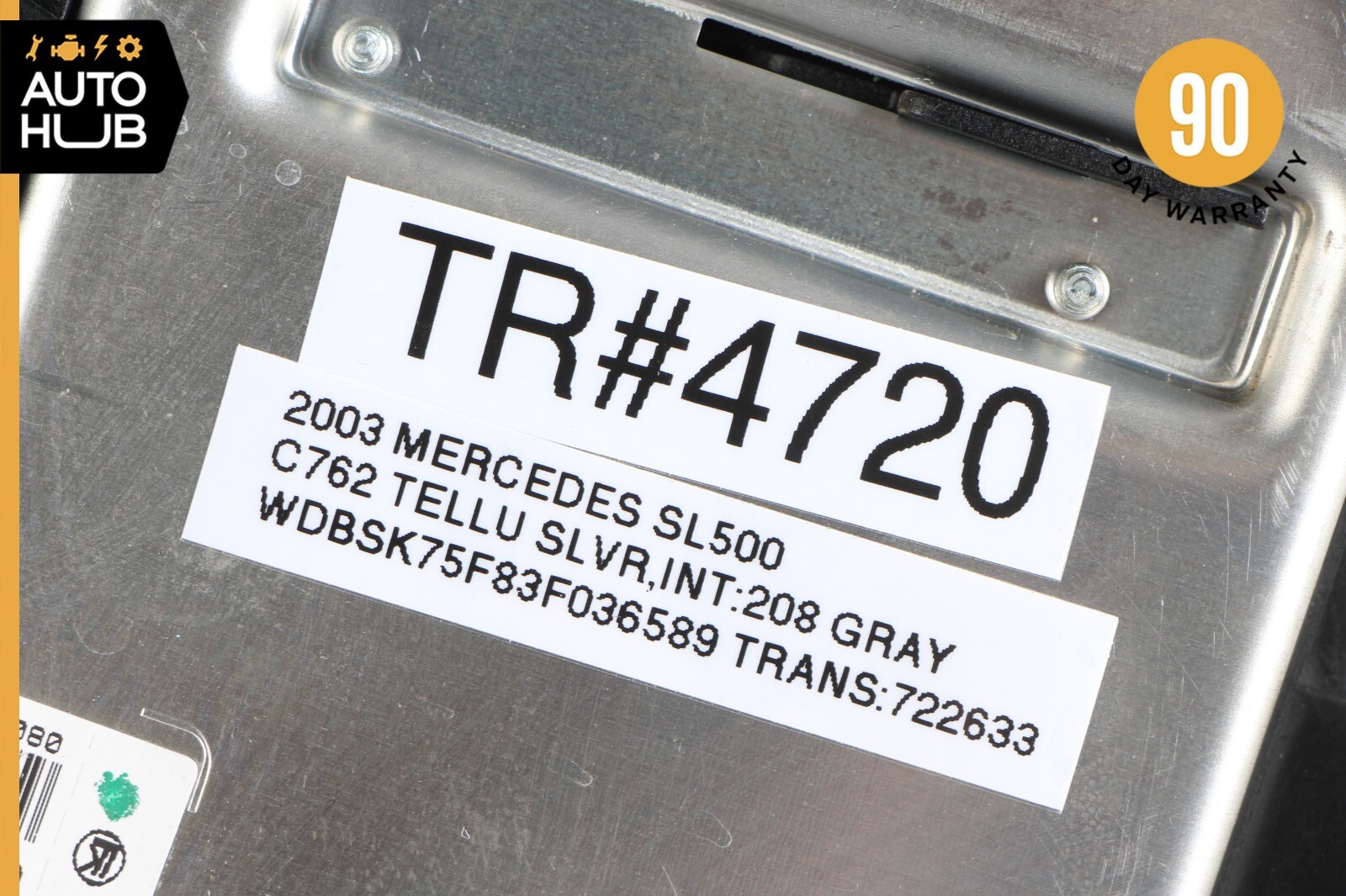 03-12 Mercedes R230 SL500 SL55 Front Left SAM Fuse Box Control Module OEM