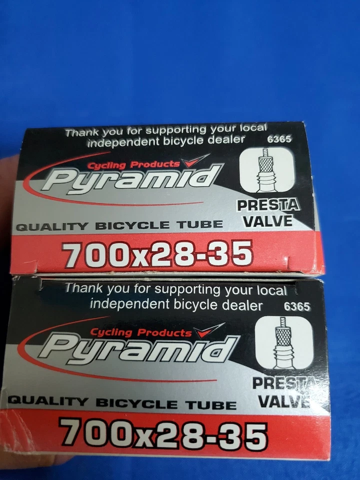 Pyramid 700 x 28 - 35 High Quality Bicycle Inner Tube Presta Valve - Image 4 of 4