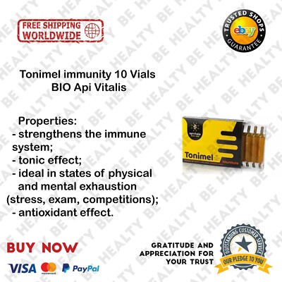Tonimel immunity 10 Vials Bio Api Vitalis
