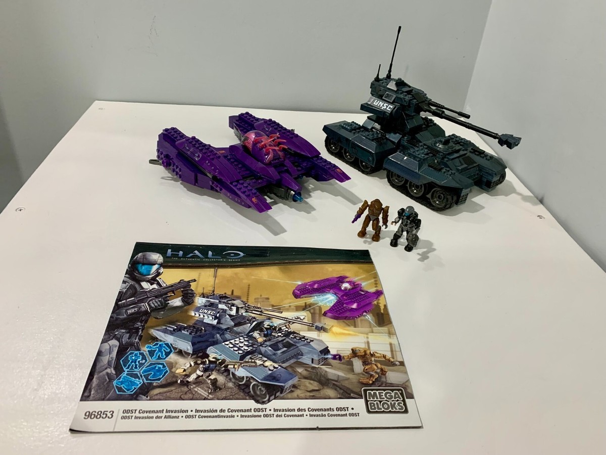 その他 Covenant Mega Bloks Halo 96853 ODST Covenant Invasion with UNSC Scorpion