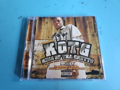 KOTG (Z-Ro)    King Of Tha Ghetto: Power 2007 VG+ CD Album Houston Rap Pimp C