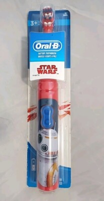 Oral B Star Wars BB8 Battery Toothbrush. Soft Bristles. 3+Disney