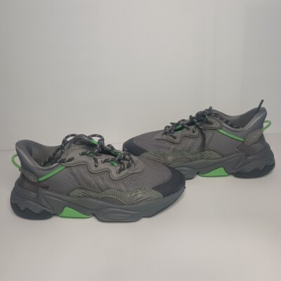 Adidas Originals Ozweego Casual Shoes 'Charcoal Grey Green' GY3540