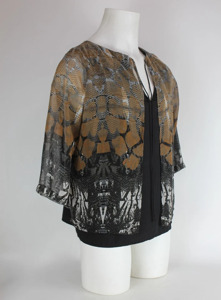 Blusa Mujer Vera Moda Talla XL Ligera Mangas 3/4 Ocasión Especial Artículo Foto 3 de 4