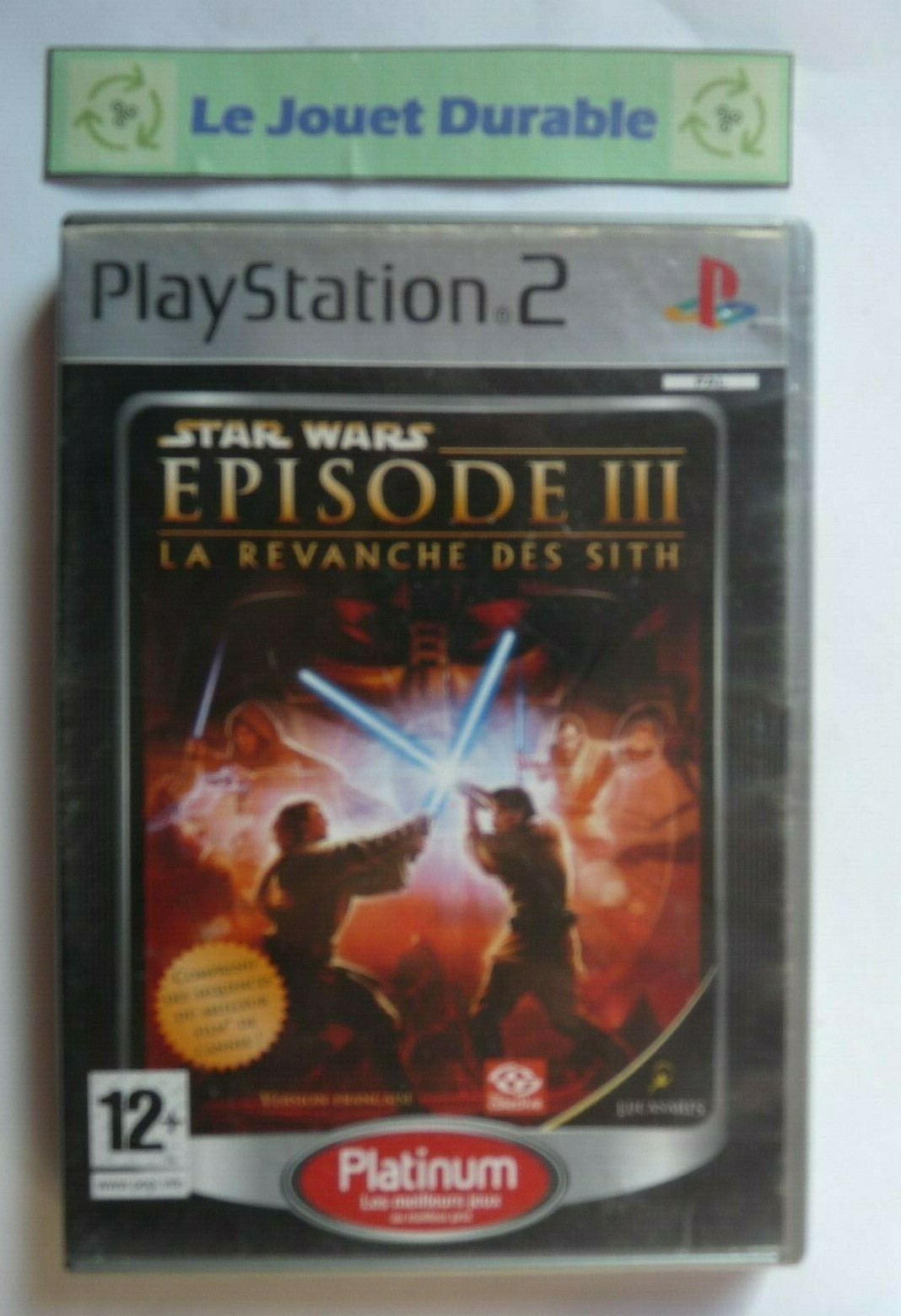 Star Wars : episode III La revanche des sith - PS2 - CD en bon état