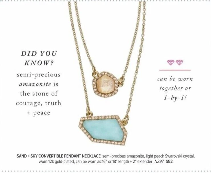 Collar Chloe + Isabel Sand + Sky Convertible Moda Verano Distintivo Foto 3 de 4