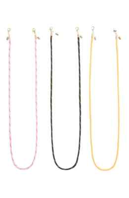Nordstrom BP tropical charm set Sunglasses Holder Chain Lanyard Lot Necklace Nordstrom BP 5pc Sunglasses Charms Set NEW Butterfly  main image 3