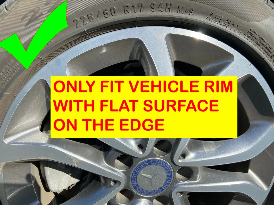 Conjunto de decoração de tampas de cubo de roda aro placa de aço plana universal acabamento cromado 17" - Imagem 4 de 4