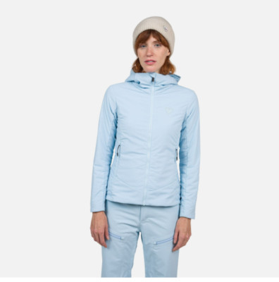 Rossignol Opside Hoodie Jacket S Primaloft Insulated Glacier Blue Size Small
