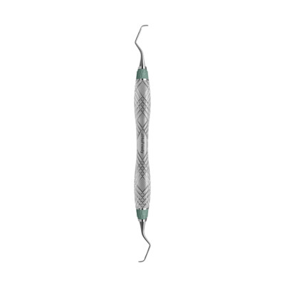 HU-FRIEDY #7/8 AFTER 5 RIGID, EE2, HARMONY, GREEN ERGONOMIC HANDLE (x3)