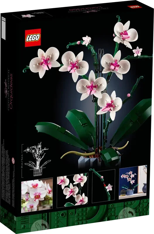 Lego Orchid 10311 Botanical Collection Minifigure Building Set