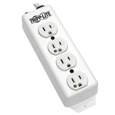 TRIPP LITE PS-415-HG 4 Outlet Safe-IT Medical-Grade Power Strip with 15ft Cord