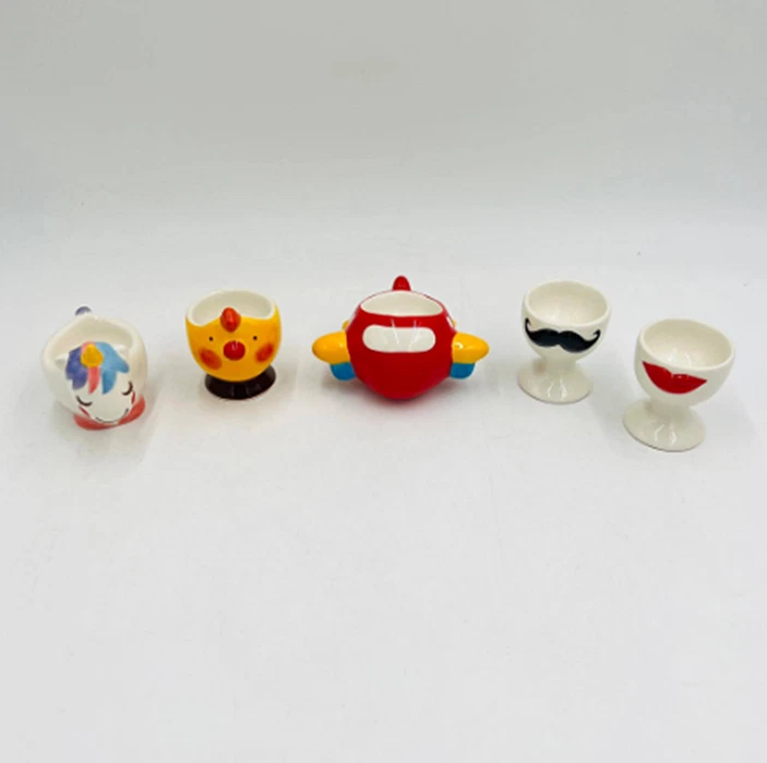 Huevo Taza Cerámica Olla Unicornio Estatuilla Cocina Suculenta Coleccionable Decoración del Hogar Foto 3 de 4