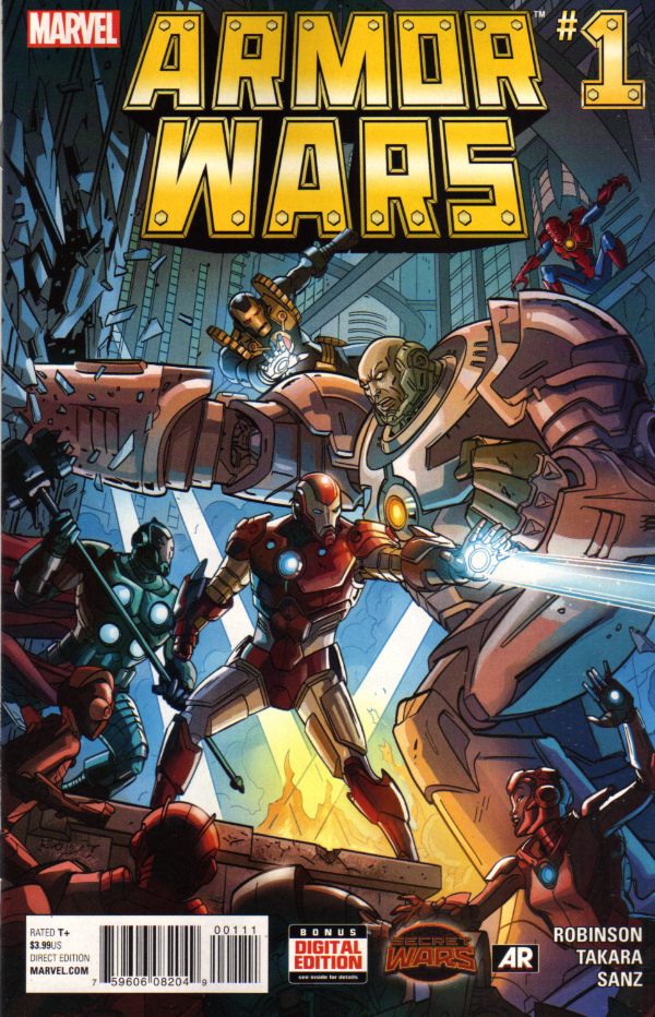ARMOR WARS #1 - Secret Wars - Back Issue