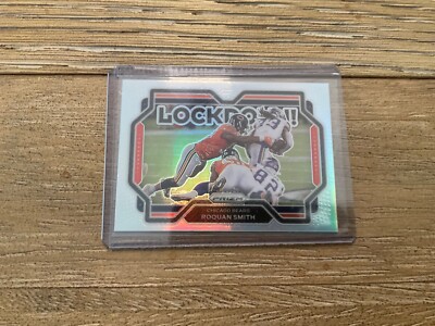 2021 Panini Prizm Football Roquan Smith Lockdown Silver Prizm Chicago Bears
