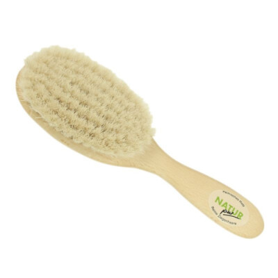 Glückskäfer Babybürste, Ziegenhaar
