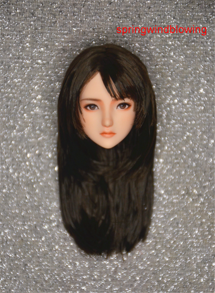 1:6 Kozukata Yuuri Girl Obitsu Female Head Sculpt F 12