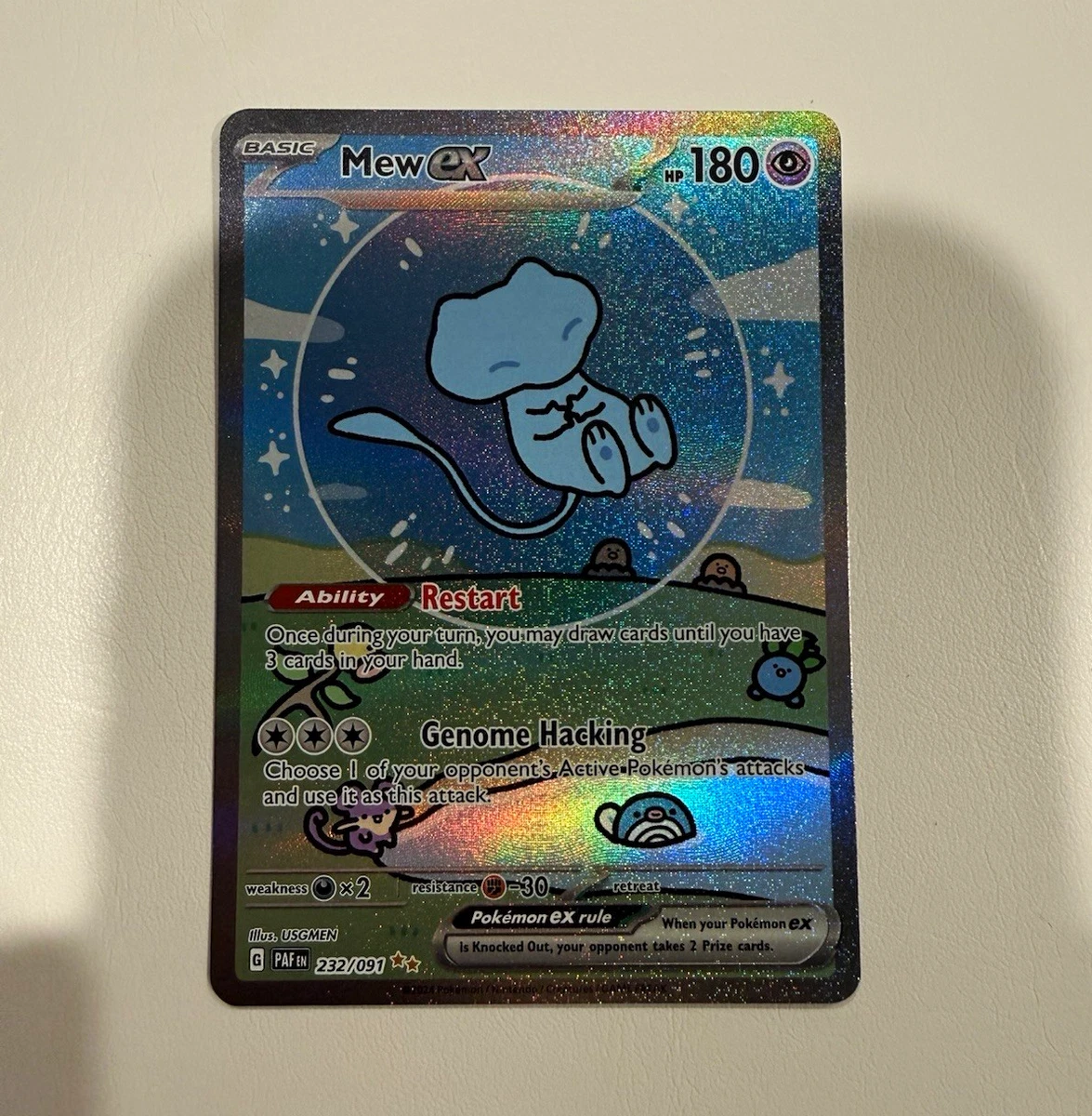 Mew Ex 232/091 SV: Paldean Fates for sale | eBay