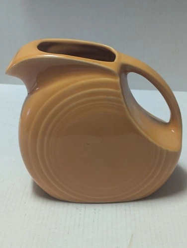 vintage fiestaware persimmon ? pitcher,no chips/cracks