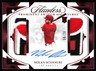 2024 Panini Flawless Prominent Swatch Ruby 6/20 Nolan Schanuel Auto #PSS-NS JW1