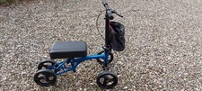 Knee Walker Foldable Adjustable Height Steerable Leg Scooter With Brake And TOU