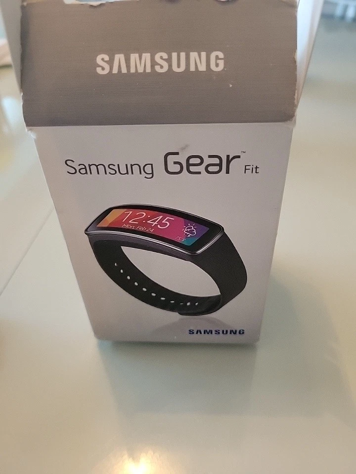 Samsung Galaxy Gear Fit Smart Watch - Black Open Box - Image 3 of 4