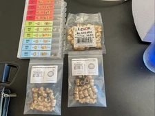 170 Pcs Brass Threaded Inserts Kit, M2-M16 Heat Set Knurled Nuts for 3D Printing