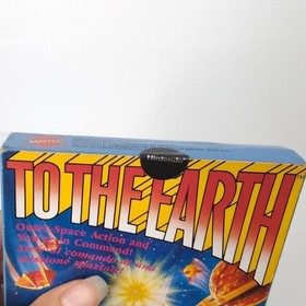 To the Earth NES Italian PAL A with Manual (Broken Box) - Working Tested