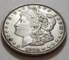 1921 Morgan Silver Dollar 50c 90% Silver Philadelphia        X34