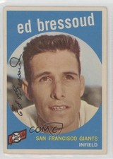 1959 Topps Eddie Bressoud Ed (No Red Bar Visible Next to Card Number) #19 01lu