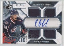 2012 SP Authentic Bonus Pack Spx Rookie Jersey Tier 1 Cody Goloubef Auto 0jd0