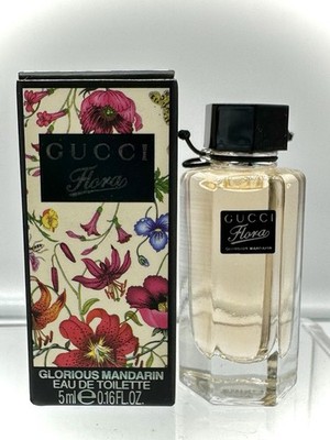 New Gucci Flora Glorious Mandarin EDT 5ml Mini Dabber Splash Perfume