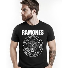 Offizielles Ramones T-Shirt Shirt Shirt Original Erwachsene Schwarz Logo Rock